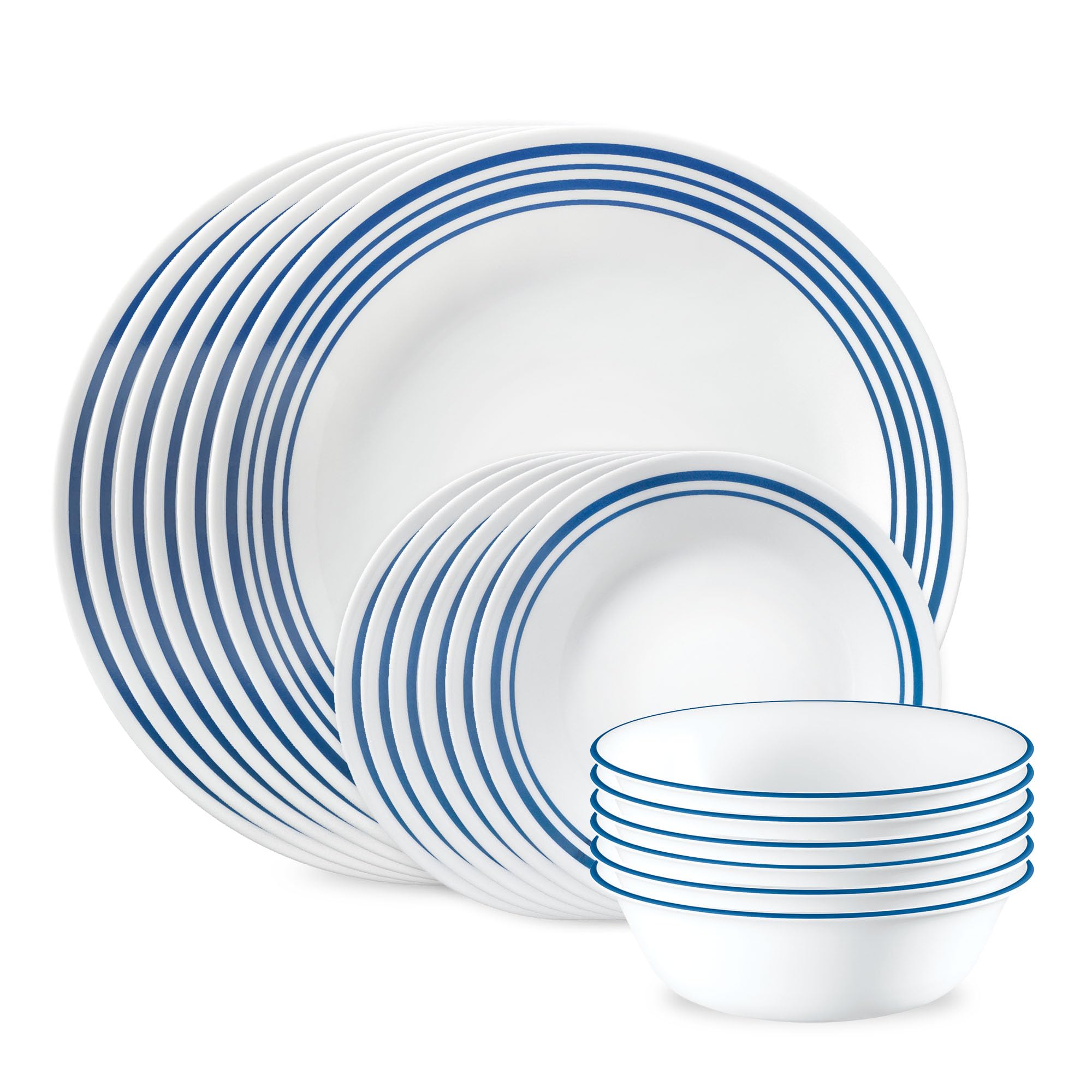 Laila 18-Piece Dinnerware Set, Service for 6