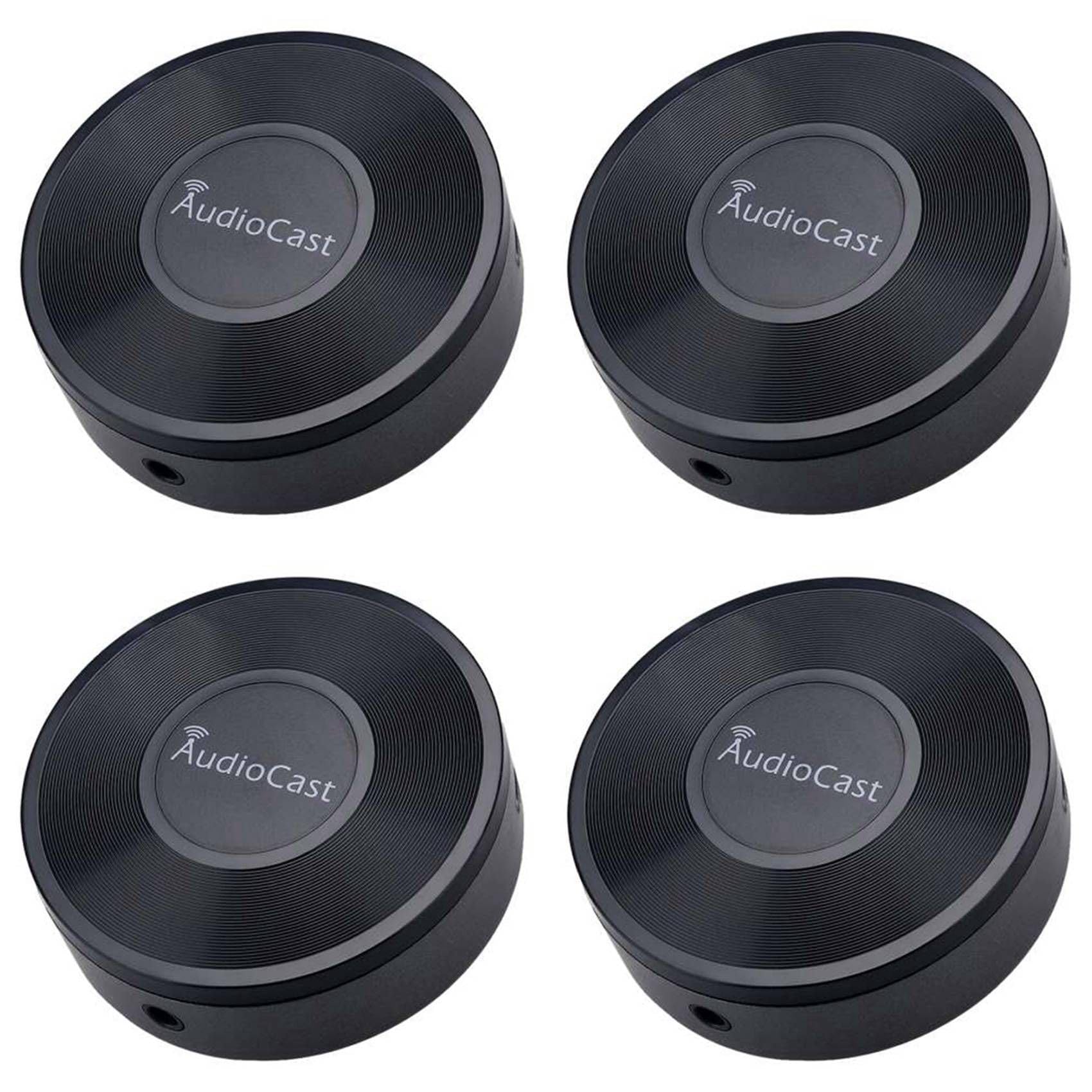 Adattatore Wireless Audiocast M5 – Ricevitore Audio WiFi Per Streaming Multistanza, DLNA AirPlay, Con Sveglia E Spegnimento Programmato