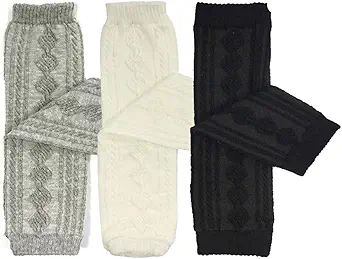 3 Pair Baby and Toddler Leg Warmers