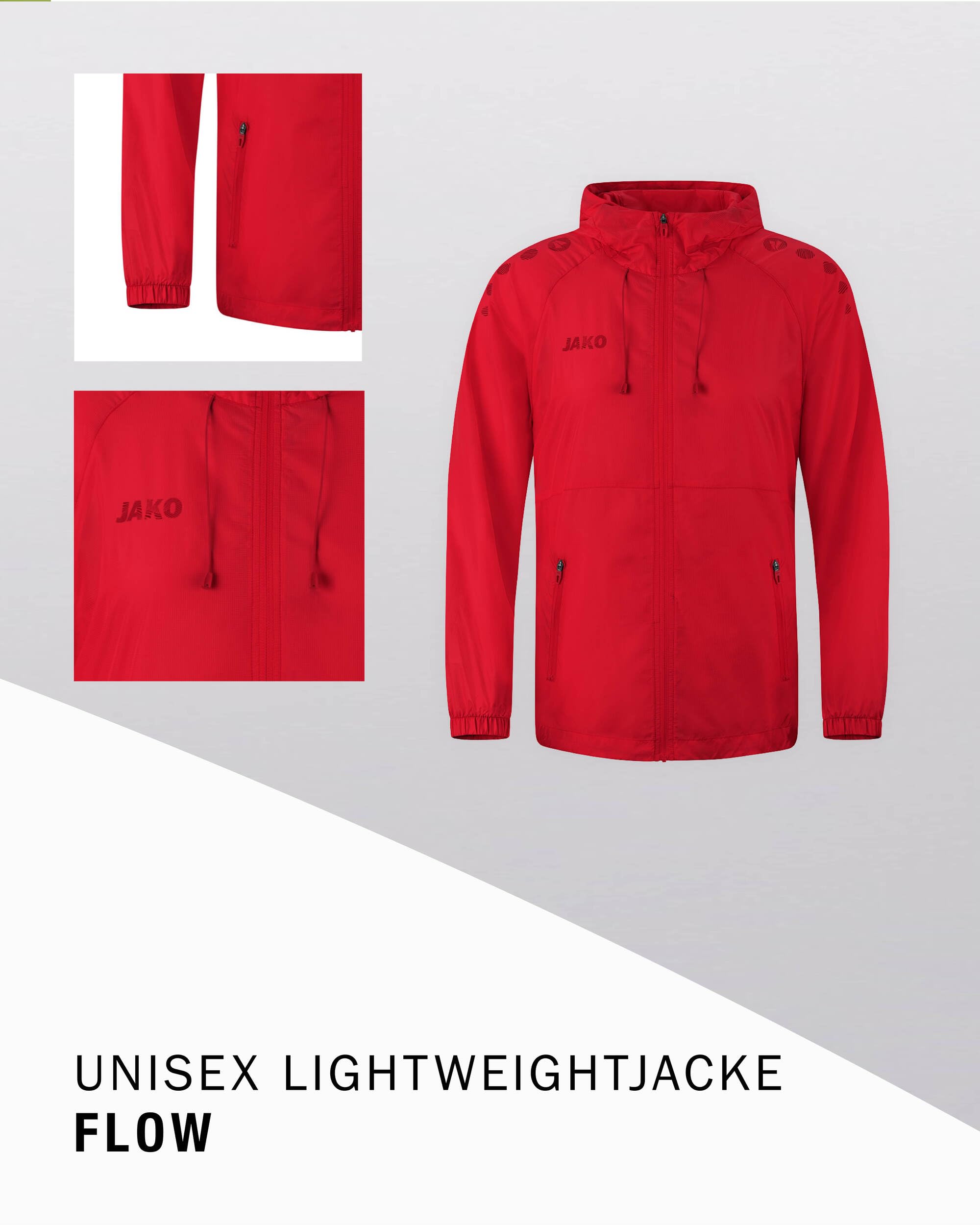 JAKO Flow Lightweight Jacke Herren