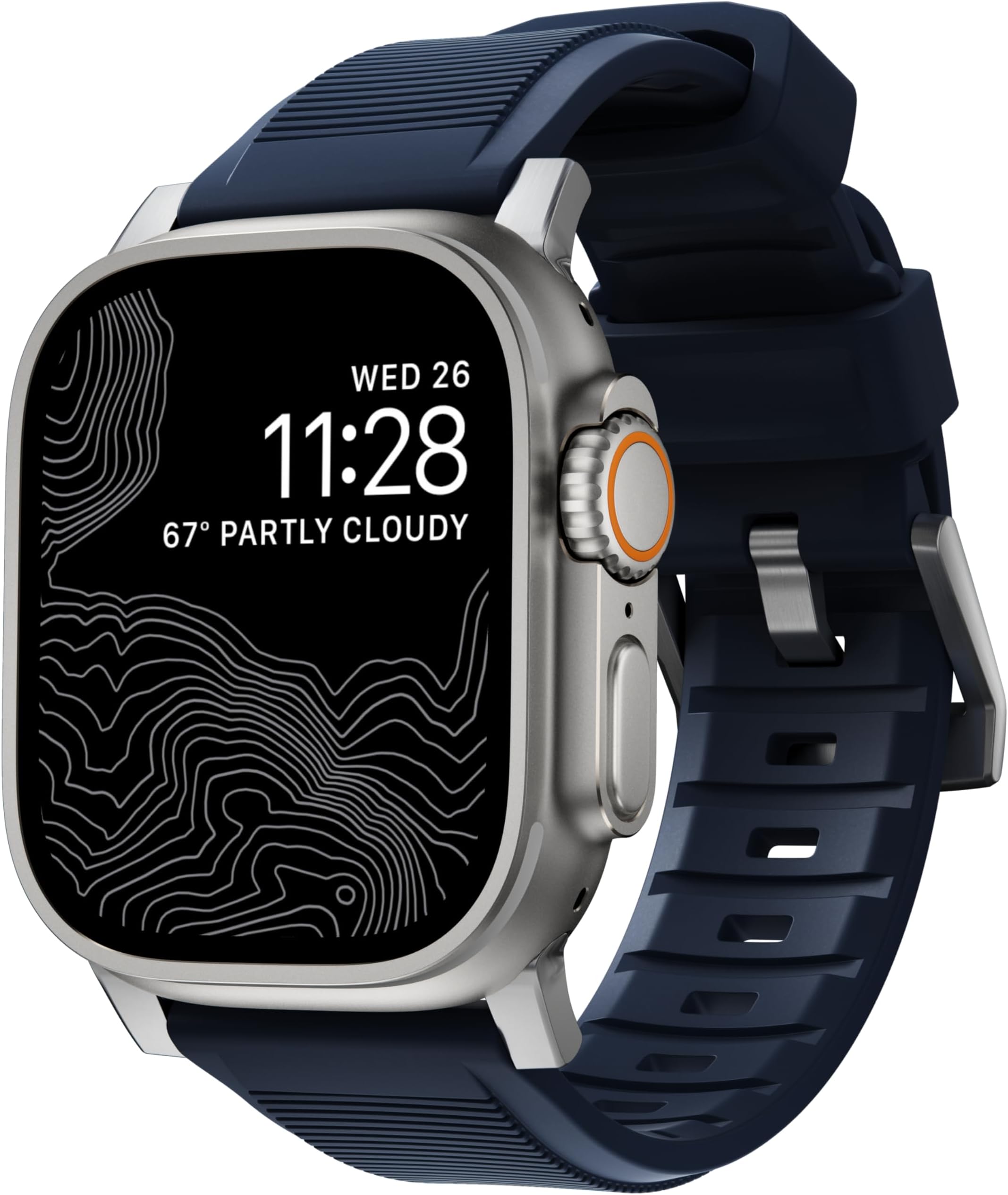 NOMAD Rugged Band for Apple Watch, Adventurous Rugged Band for Men and Women
