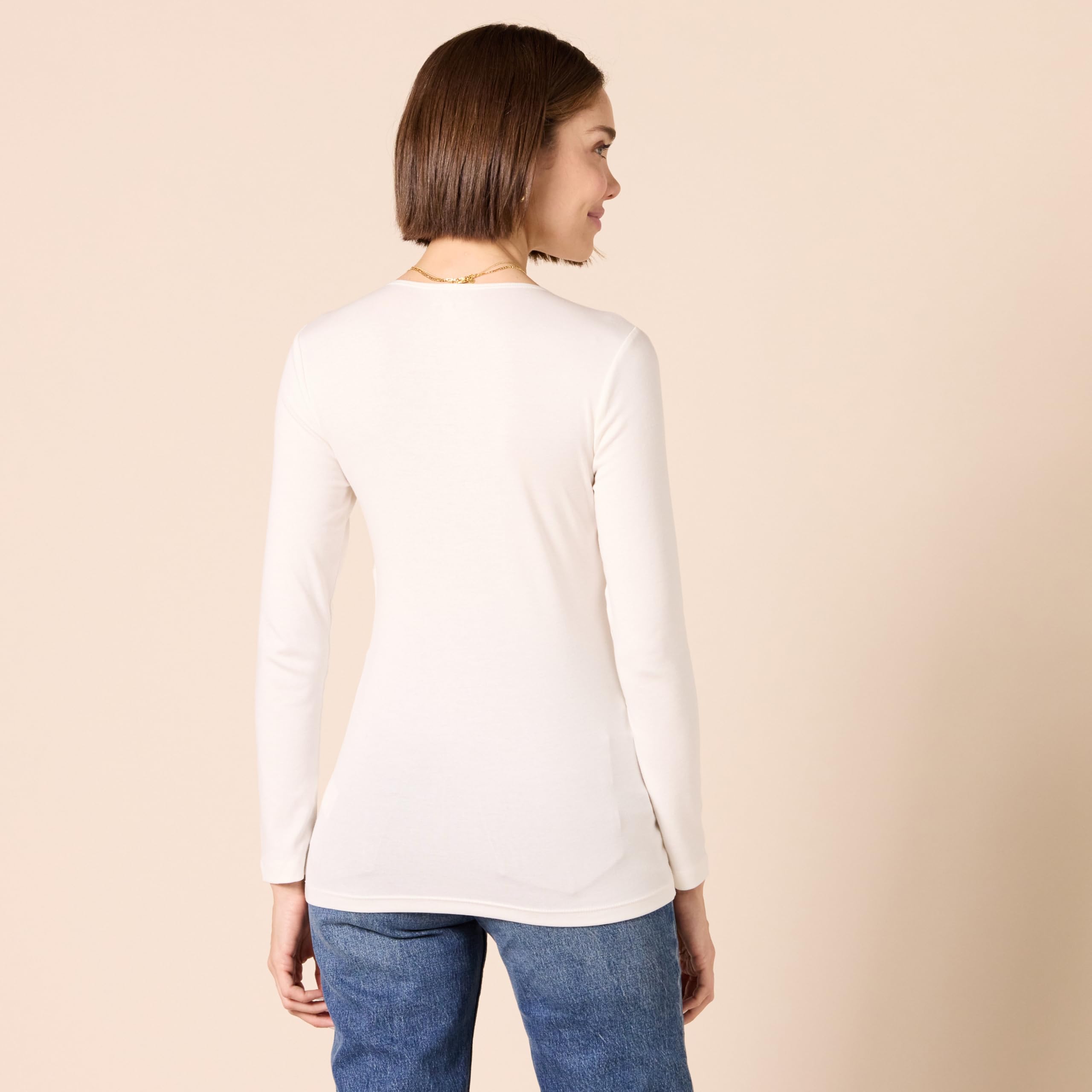 Amazon Essentials Mujer Top de Lactancia con Cuello en Pico