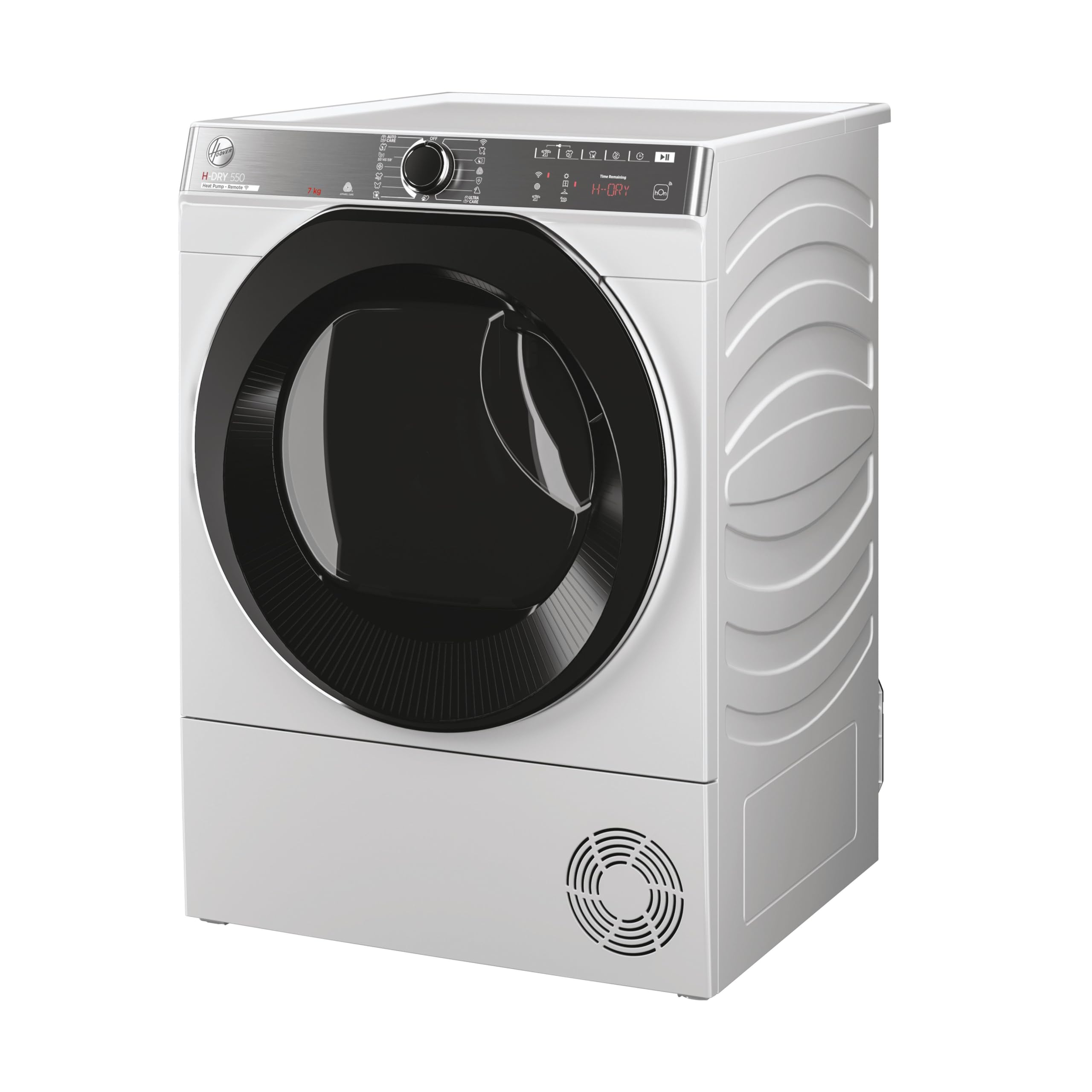 Hoover H-DRY 550 Asciugatrice Slim 7 Kg, Wi-Fi + Bluetooth, 15+1 Programmi, Sensore Umidità, EasyCase, AxLxP 85 x 59,6 x 47,7 cm, NR4 H7A2TCBEX-S