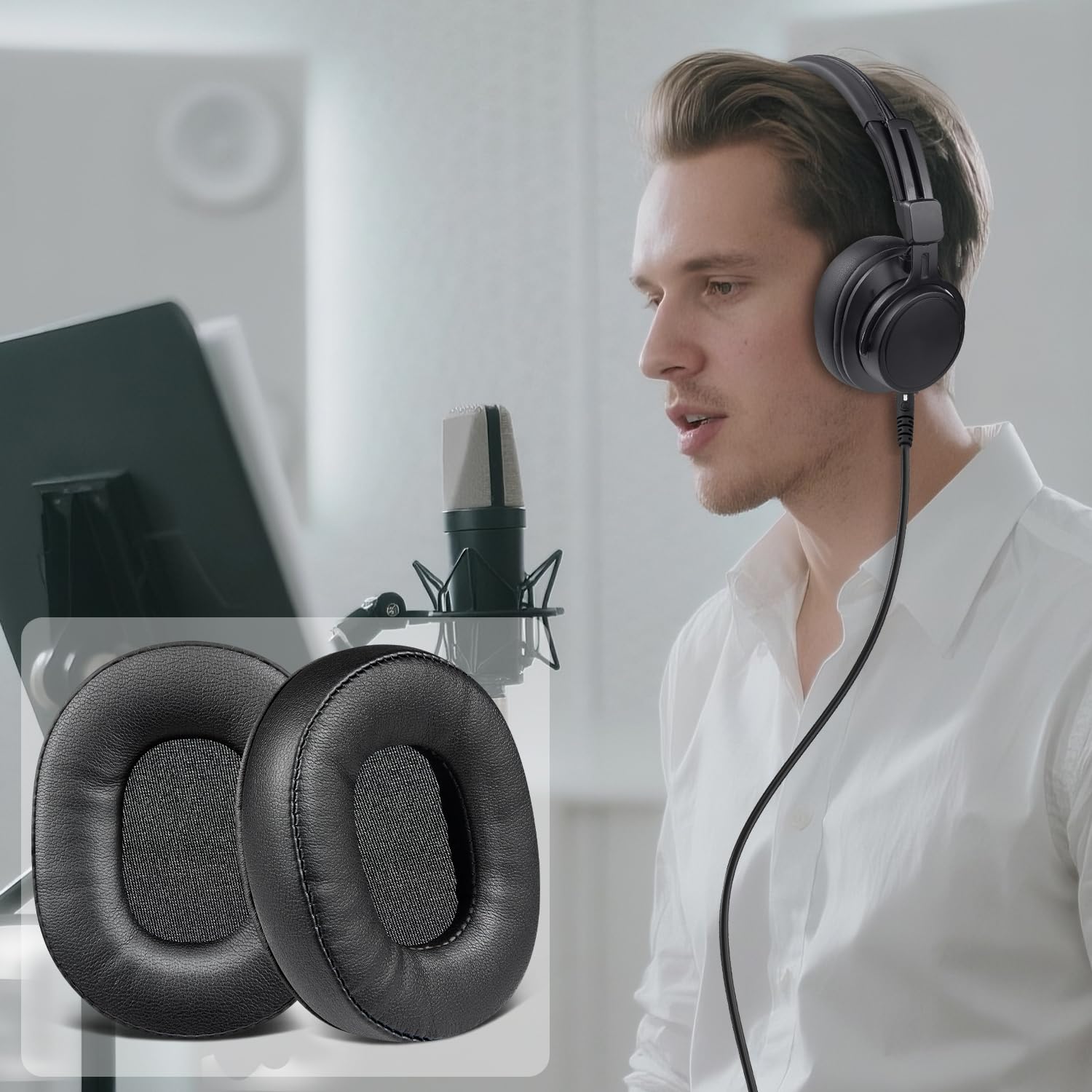 Amazon.com: SOULWIT Earpads for Audio-Technica ATH M60X - Black