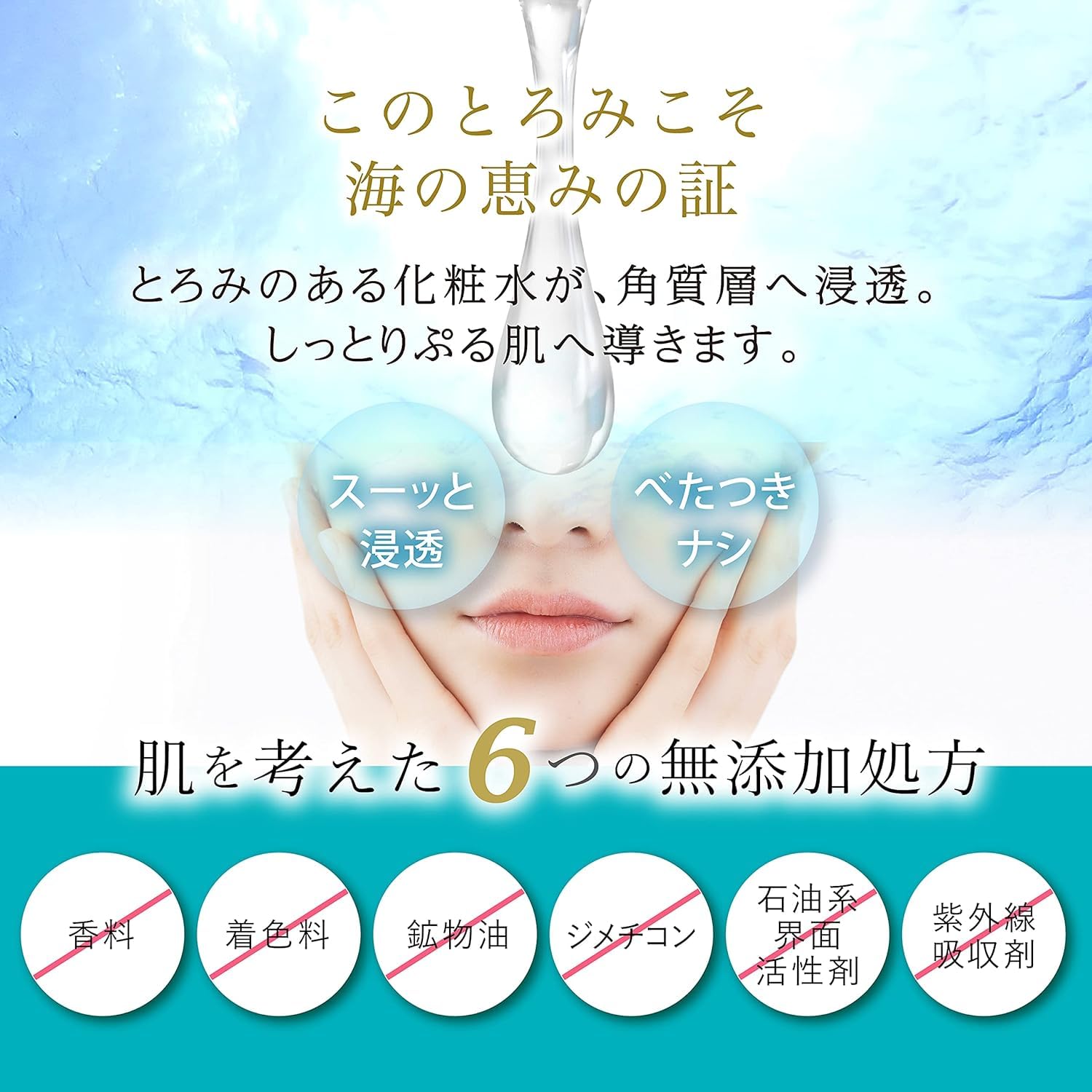 Amazon | 化粧水 スキンローション 300mL（ トナー コラーゲン 海藻
