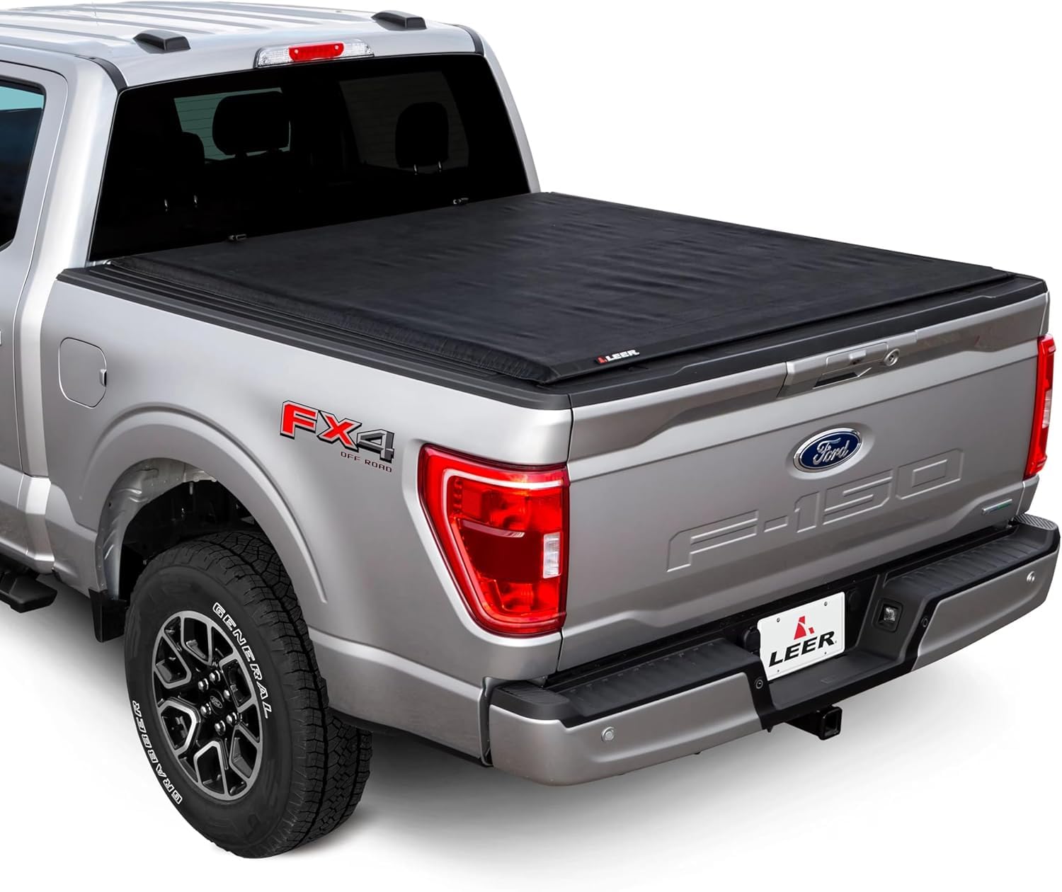 LEER SR250 Soft Rolling Tonneau Cover, Fits 2015-2026 Ford F150 with 5'6" Truck Bed