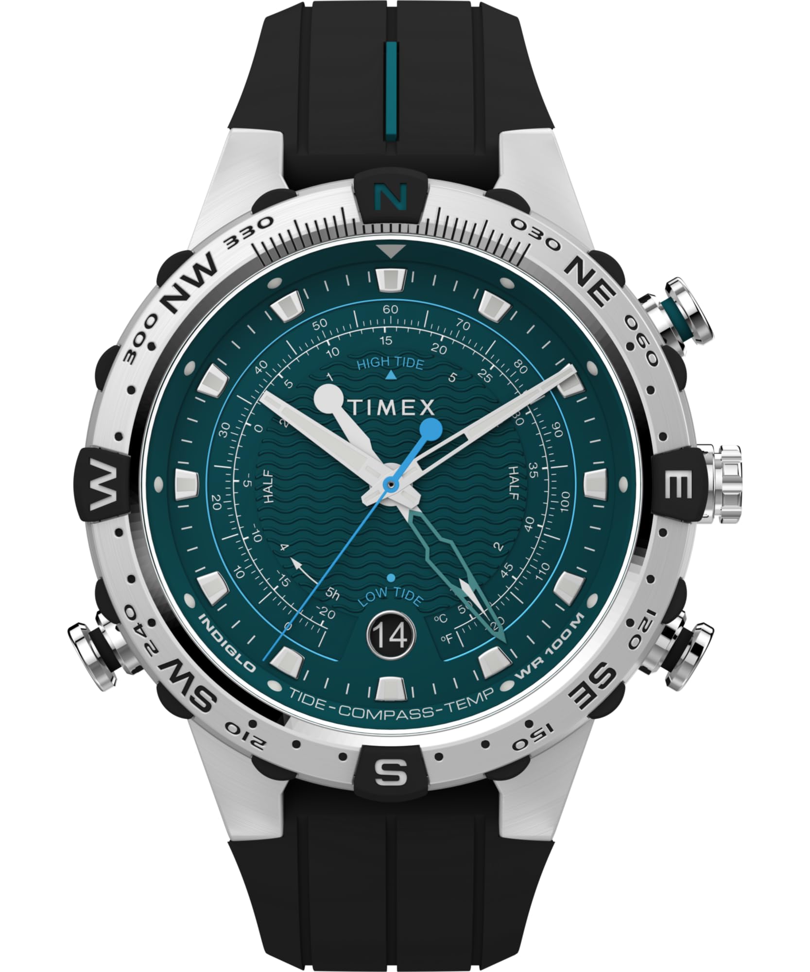 Timex Men's Expedition Tide-Temp-Compass 45mm Watch