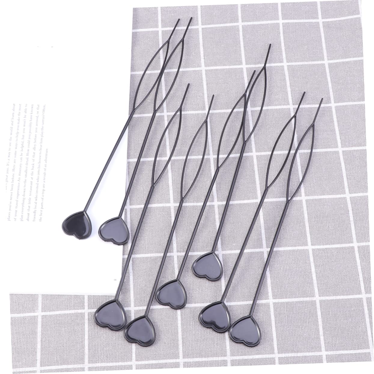 MAGICLULU Topsy Tail Werkzeug 250 Stk Werkzeug Für Haarflechten Schnelle Perlenkette Geflochtener Pferdeschwanz Dame Lockenstab Für Haare Automatischer Lockenstab Haarstyling-gerät Haarperle Haare