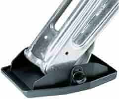 Kit Piastre Di Sostegno Per Roulotte - 4 Pezzi Con Manovella E Livella A Croce - Foto 5