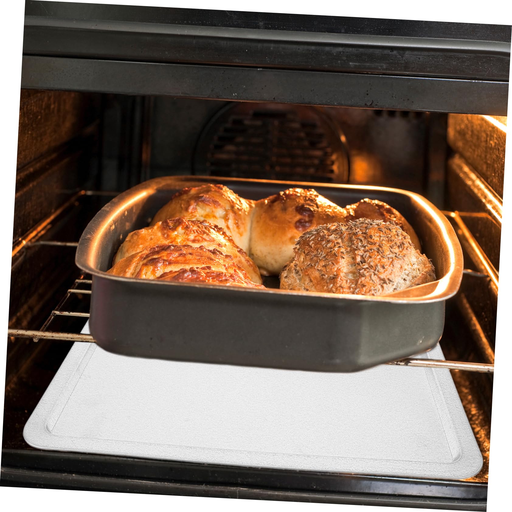 Cabilock Kitchen Baking Oil Drip Tray Electric Oven Replacement Drip Pan for Grilling Easy to Maintain for Baking Bread and Roasting Meat