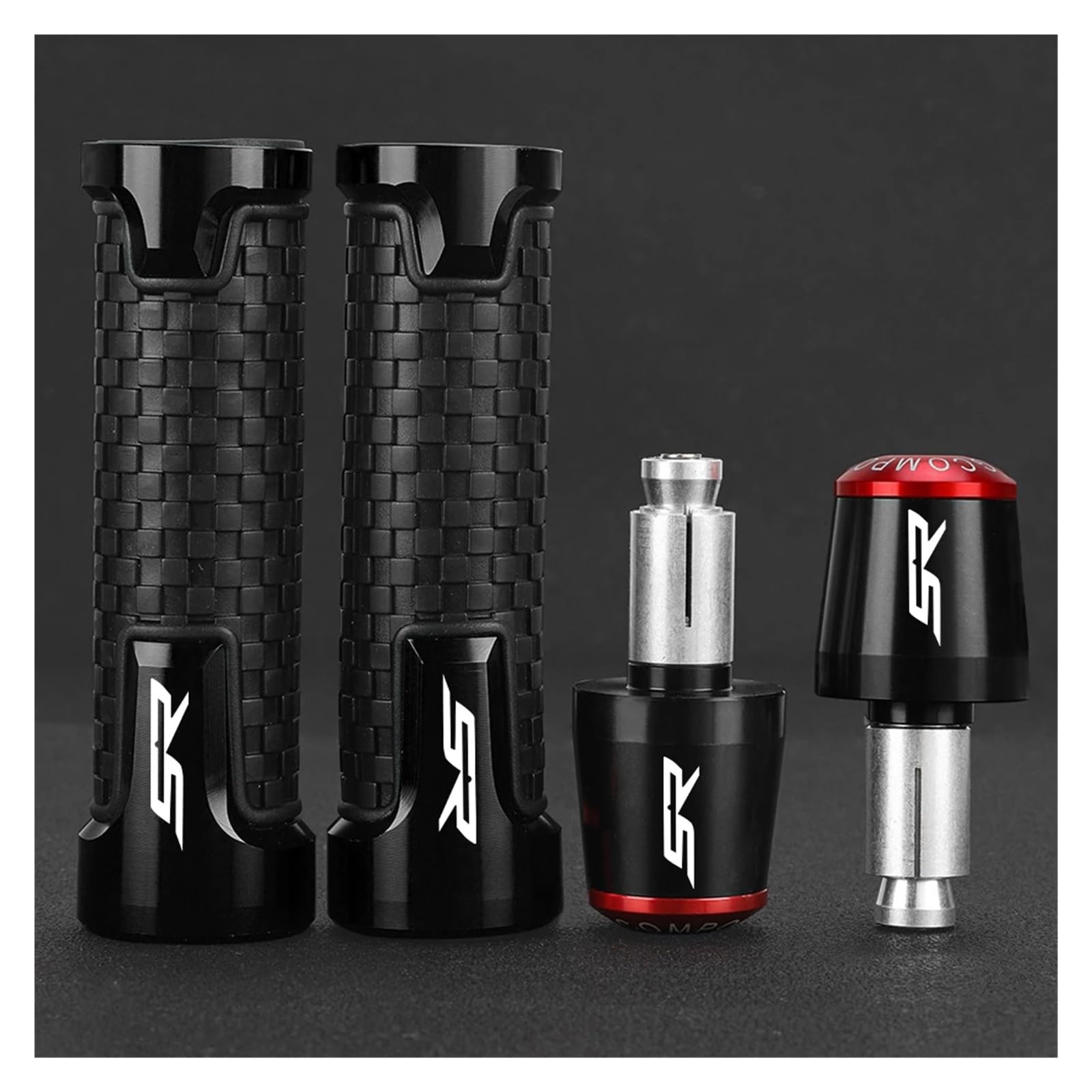 Puños de Motocicleta para 250SR, 300SR Y 450SR (2018-2024) Puños De Manillar para Moto, Tapones Deslizantes para Extremos(I)