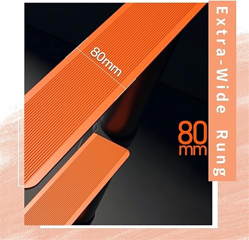 Miniatura 3 de Escaleras, escalera telescópica alta con barra estabilizadora, escalera de extensión multifuncional de aluminio resistente para techo industrial