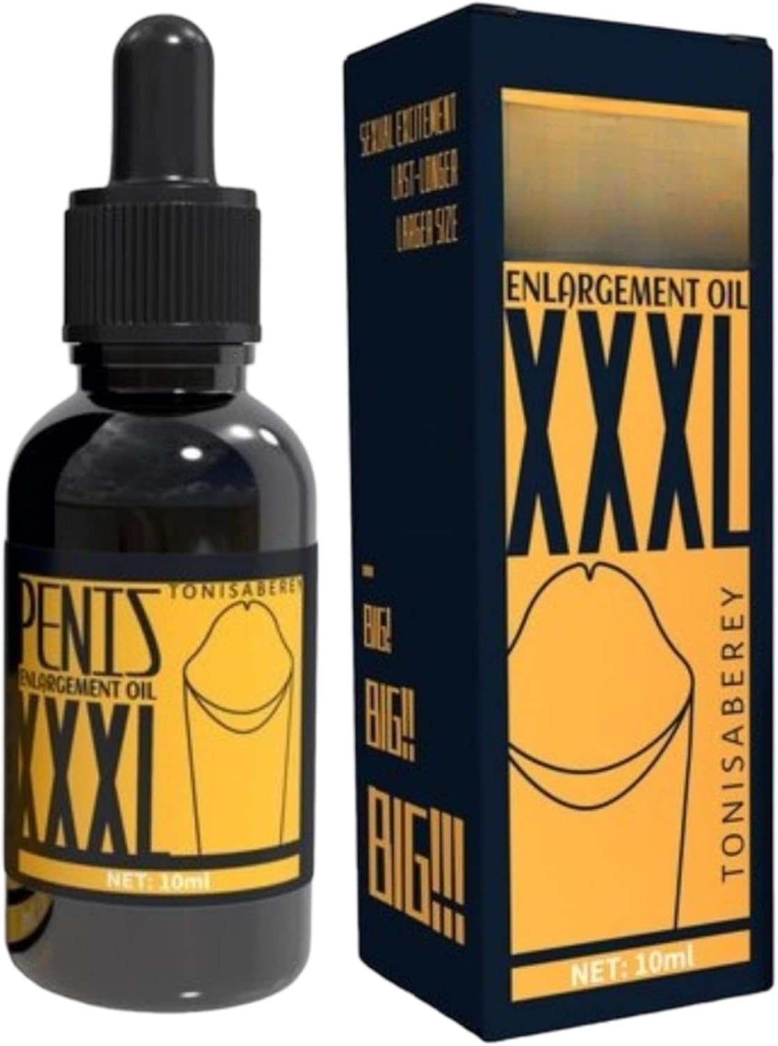 Big L Extra Power Strength Men Massage Essential Oil - Mens Strengthening Massage Oil for Huge Enhanced Size, Thickness, Strength, and Prolonged Performance TY