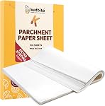 Katbite 200pcs Parchment Paper Sheets 9x13 inch (12x16 Optional) Heavy Duty, Extra Strong Baking Paper Non Stick for Cookies, Bread, Meat, Pizza
