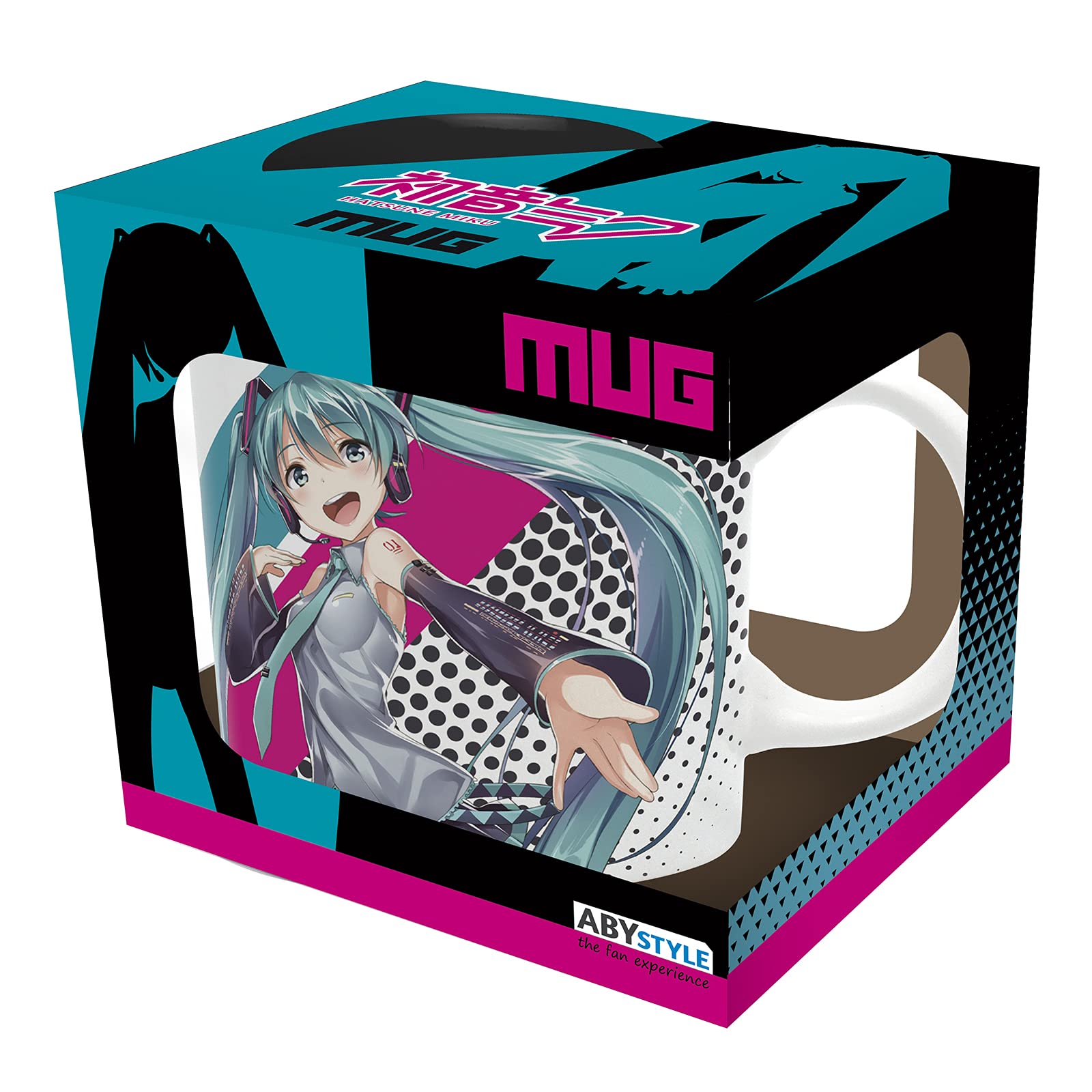 Amazon.com: ABYSTYLE Hatsune Miku Ceramic Coffee Tea Mug 11 Oz