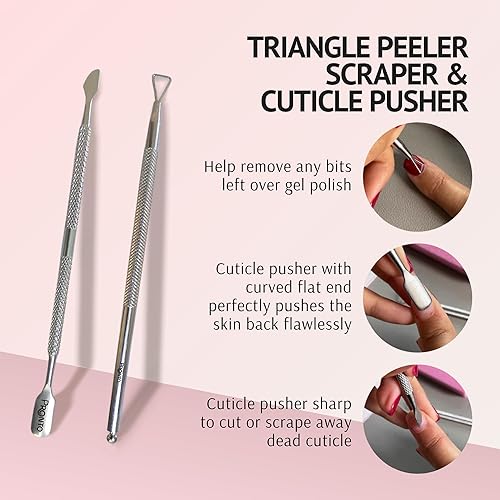 Miniatura 23 de Pronto - Acetona 100 % pura, removedor de esmalte de uñas rápido y profesional, para uñas naturales, gel, acrílicas, esculpidas (8 onzas líquidas)