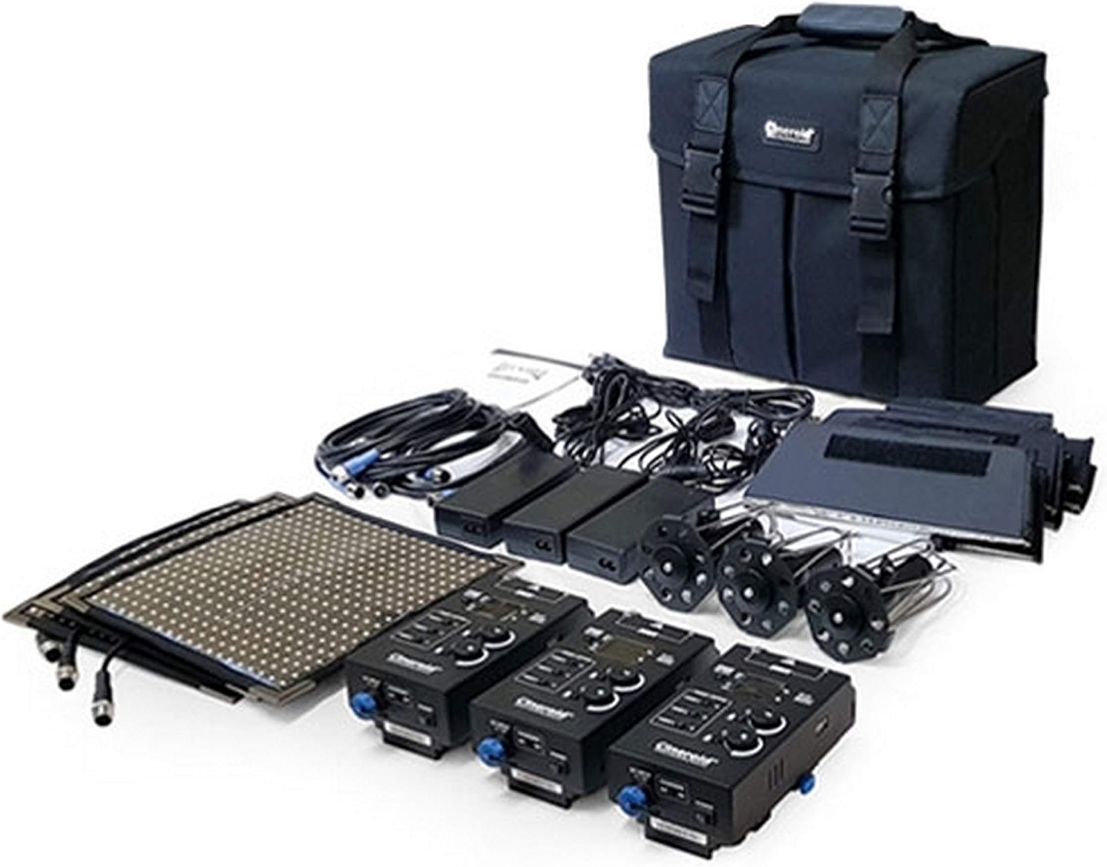 Cineroid FL400-3V Flexible LED 3 Light Set, V-Mount