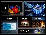 TCL 50T69C 50" QLED, Direct LED TV, 4K HDR, Smart TV Powered by Google TV (Dolby Vision & Atmos, Game Master, Motion Clarity, Compatible with Google Assistant & Alexa) - 4