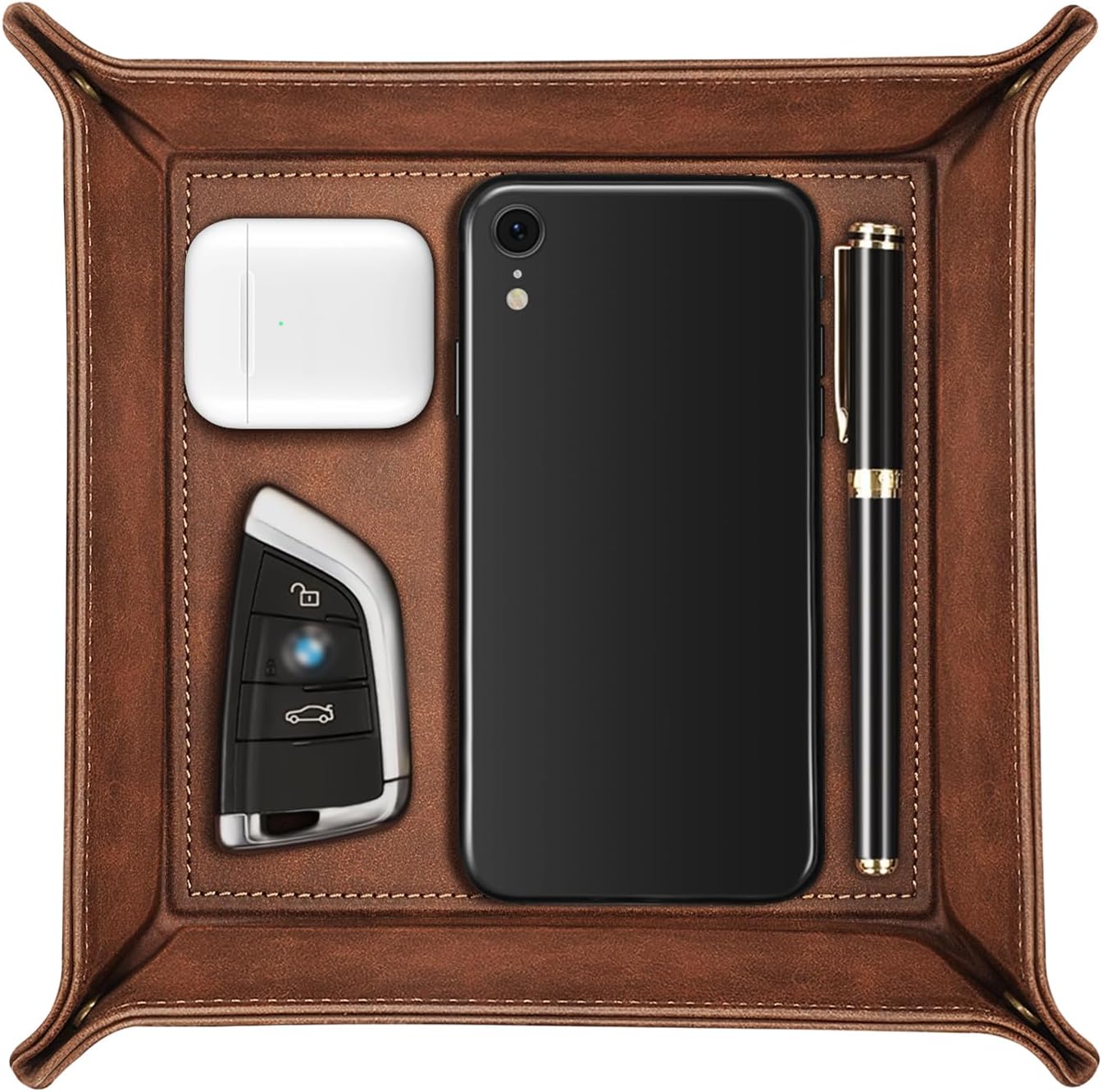 Leather Valet Tray