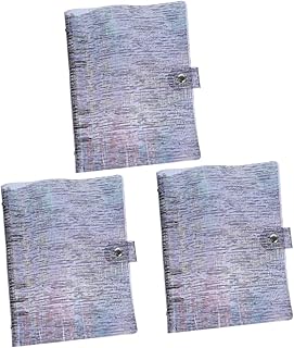 3 Peças Capa De Fichário Pastas De Arquivo Coloridas Bloco De Notas De Mesa A5 Fichário Organizador De Arquivo Pasta A5 Planejador Fichário Planejador De Diário Fichário A5