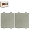 2 PCS Waveguide Cover, Universal Mica Sheet for Microwave Oven, Cut to Size, 108mmX99mm