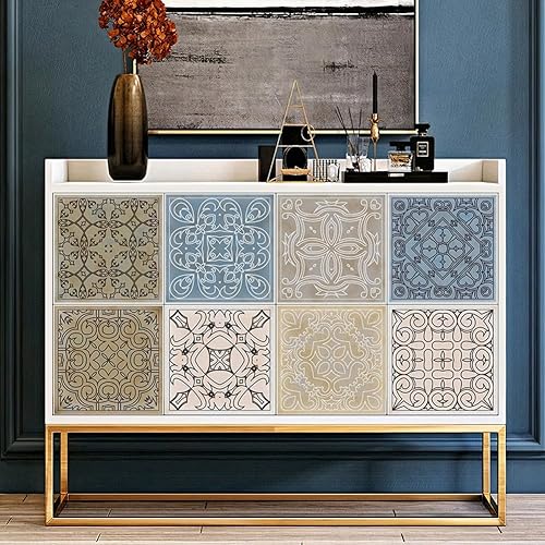 Miniatura 5 de Adhesivo grueso para azulejos de despegar y pegar, pegar en azulejos de pared para cocina, azulejos de pared, calcomanías de baño, vinilo