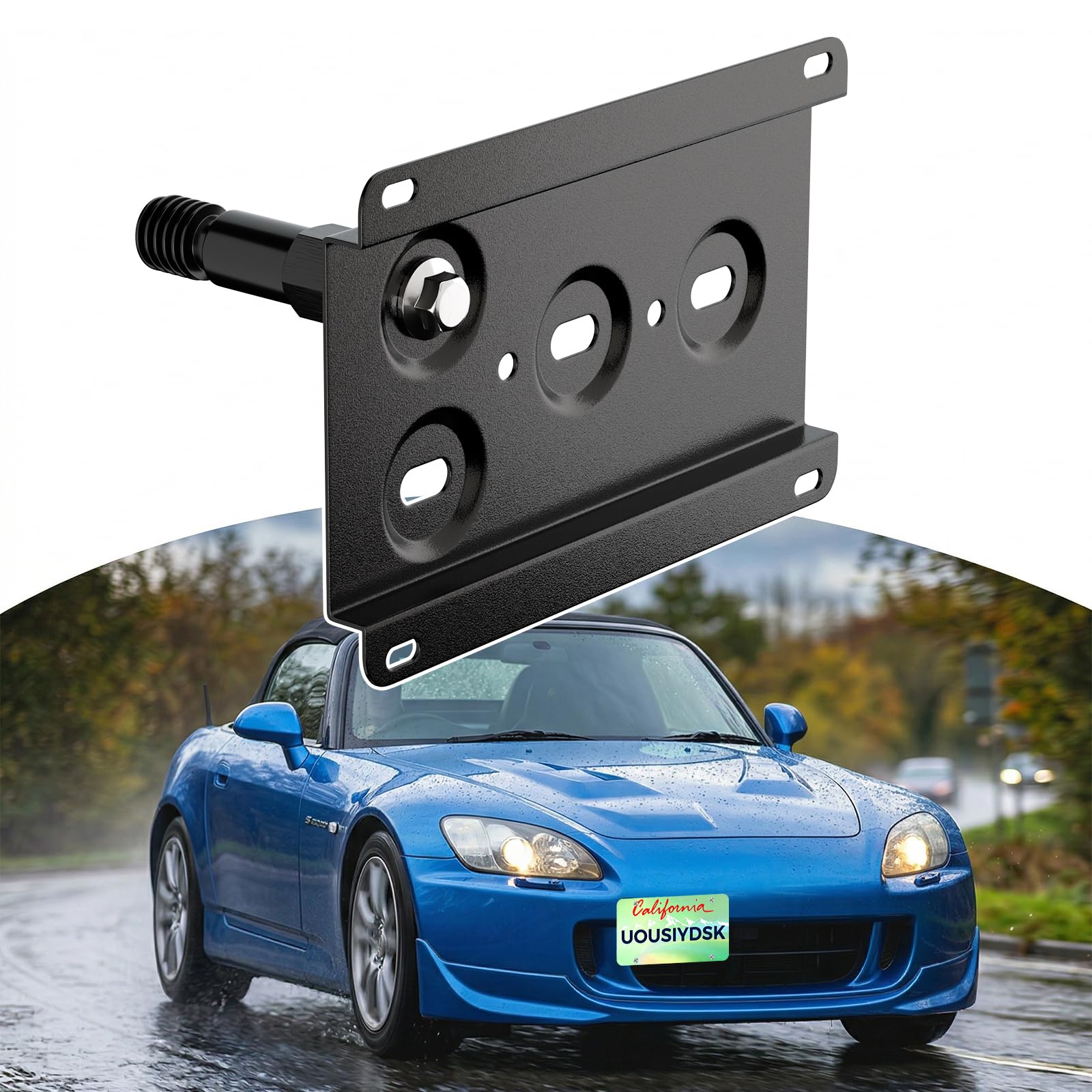 【新品未使用】S2000 AP1 AP2 フットレストブラケットプレート 純正品 Amazon.com: Front License Plate Bracket Fits Honda S2000 AP1 AP2