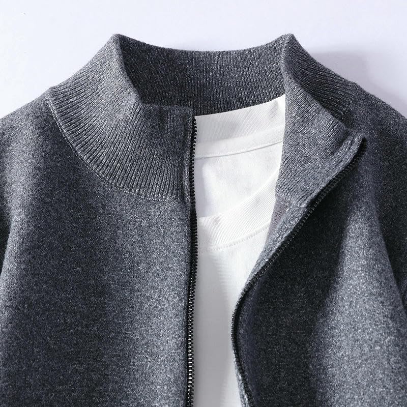 Pull en tricot tendance homme confortable en maille douce de mi-saison - 5