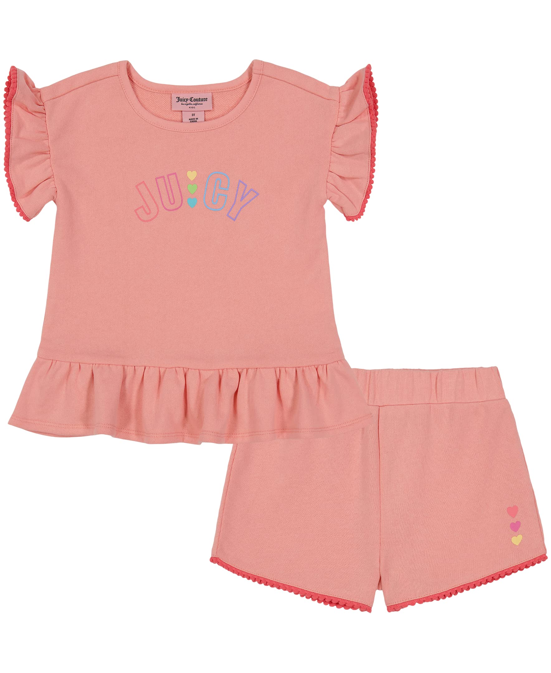 Juicy Couture Baby Girls' Short Set