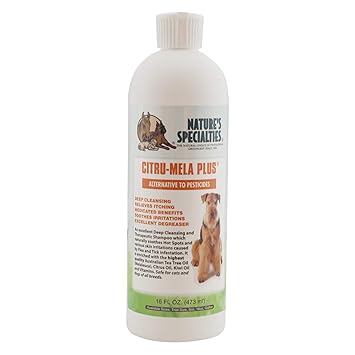 Nature's Specialties Citru-Mela Plus Pet Shampoo, 16-Ounce