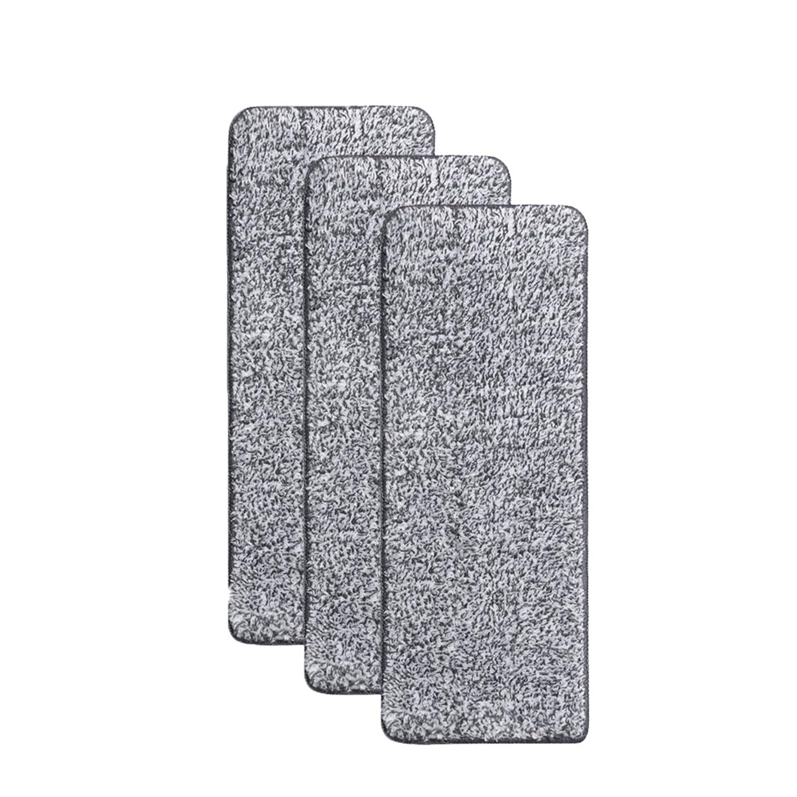 Chiffon de vadrouille en microfibre lavable lot de 3 recharges pour balai