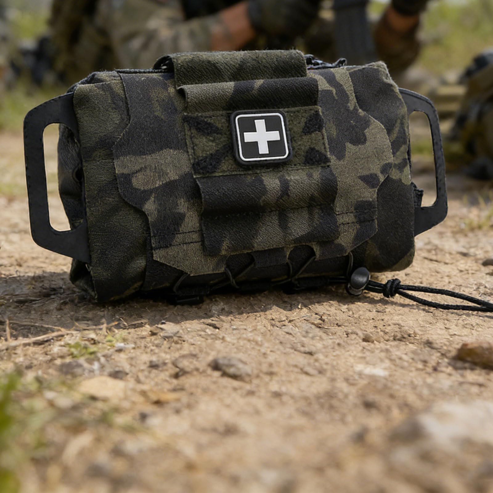 Bolsas de nailon IFAK con diseño para despliegue en situaciones de supervivencia, acceso rápido, bolsa médica, juego de supervivencia