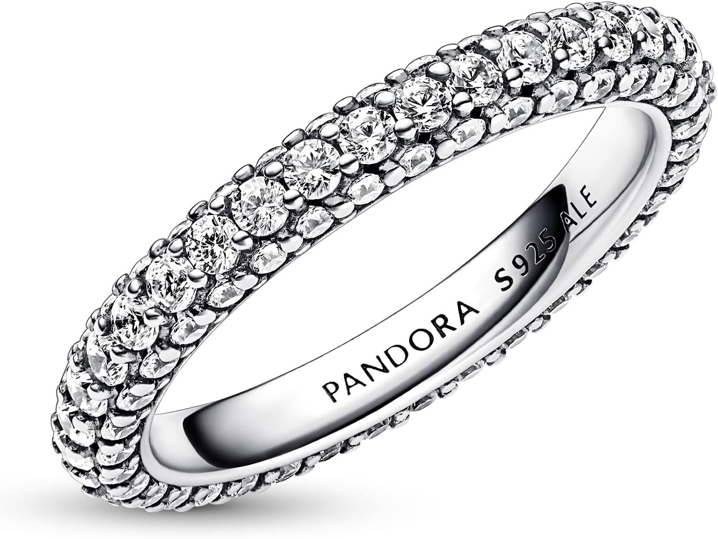 PANDORA Anillo Timeless 192627C01-52 pavé banda