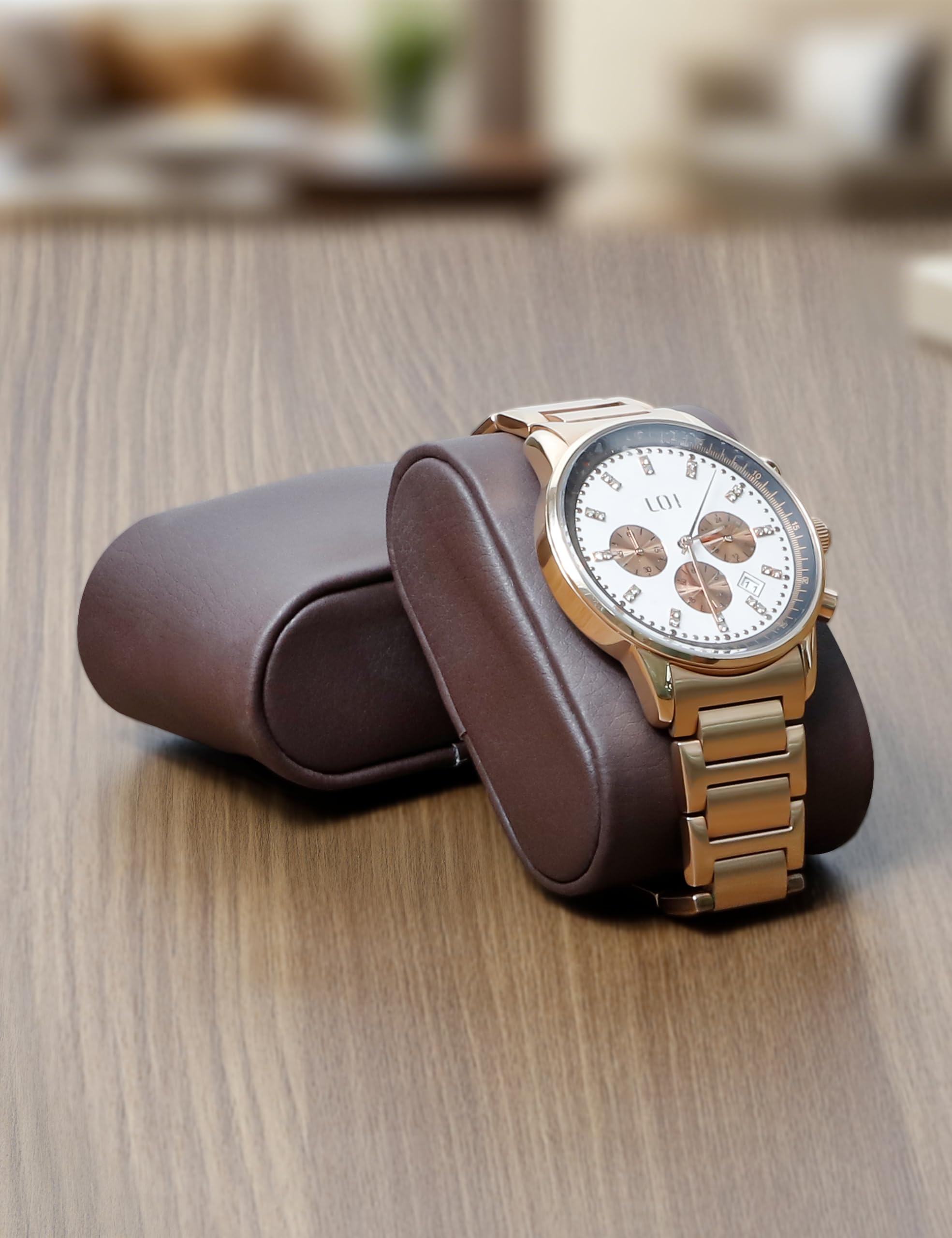 KAMIER Uhrenbox Herren mit 12 Fächern, Luxuriöse Groß Echtholz Watch Box 2 Ebenen, Uhrenkasten mit herausnehmbaren Uhrenkissen und Schublade, Premium Uhrenkoffer mit Glasdecekel (mit Geschenkbox)