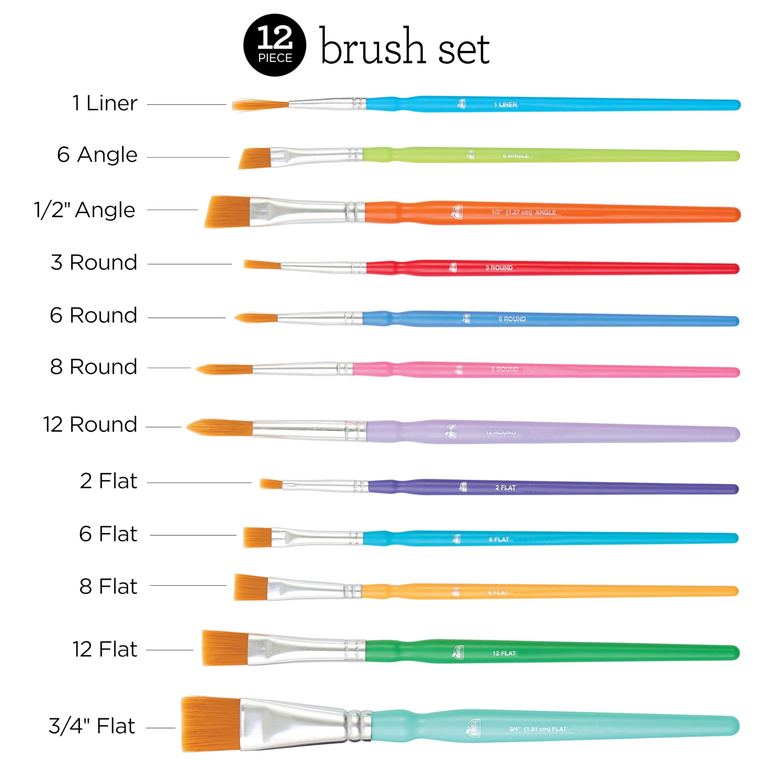 Apple Barrel Acrylic Craft Paint Kit, Matte Finish, 36 pc, Assorted - Image 4