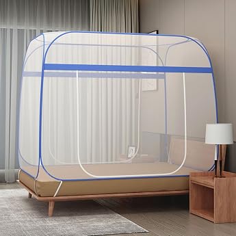 Mosquito Net Bed 180 x 200 cm Double Door Mosquito Camping Tent