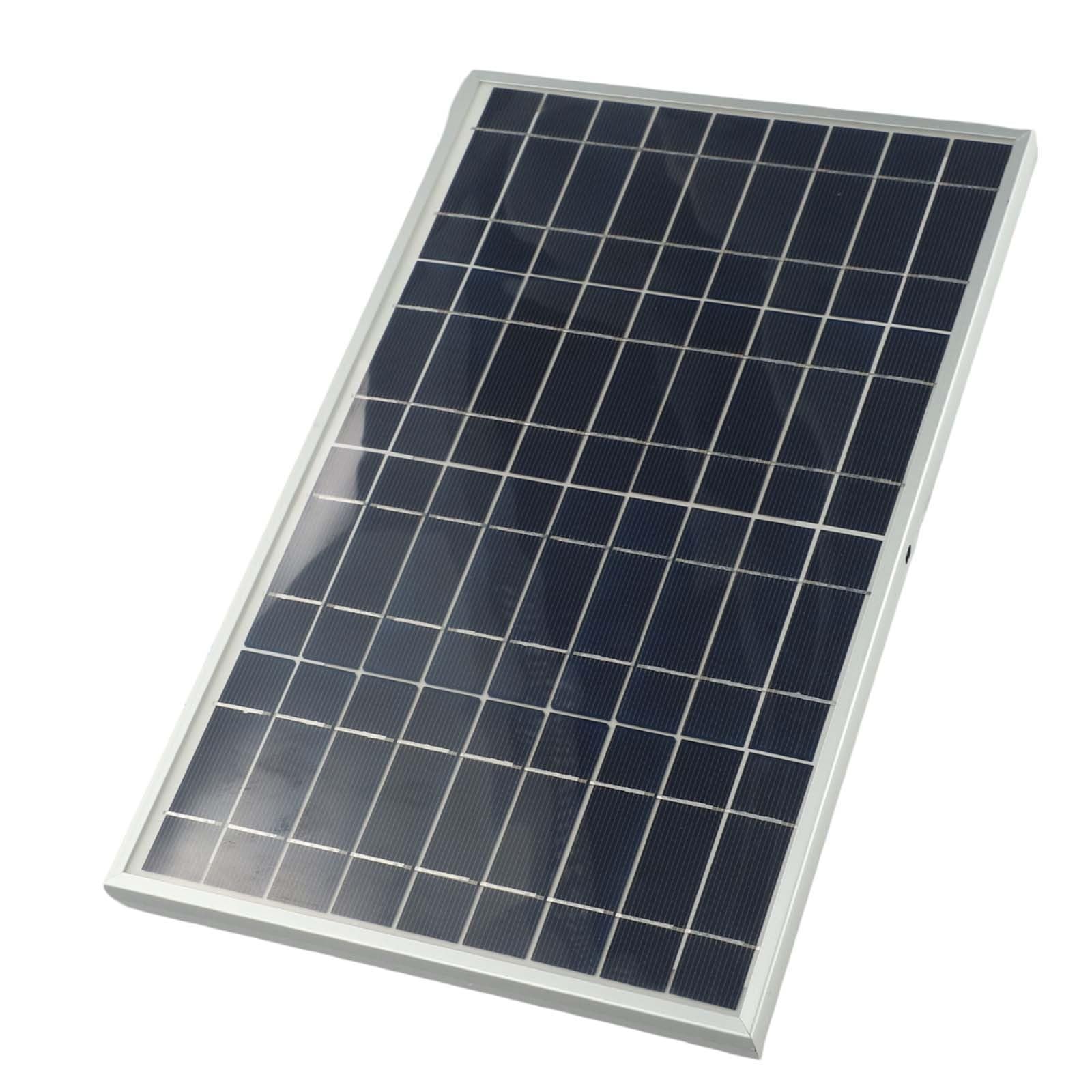 EasyByMall 15W 12V Solar Panel Kit Tragbares Ladegerät IP65 Wasserdicht Krokodilklemmen für Camping Boot Batteriewartung