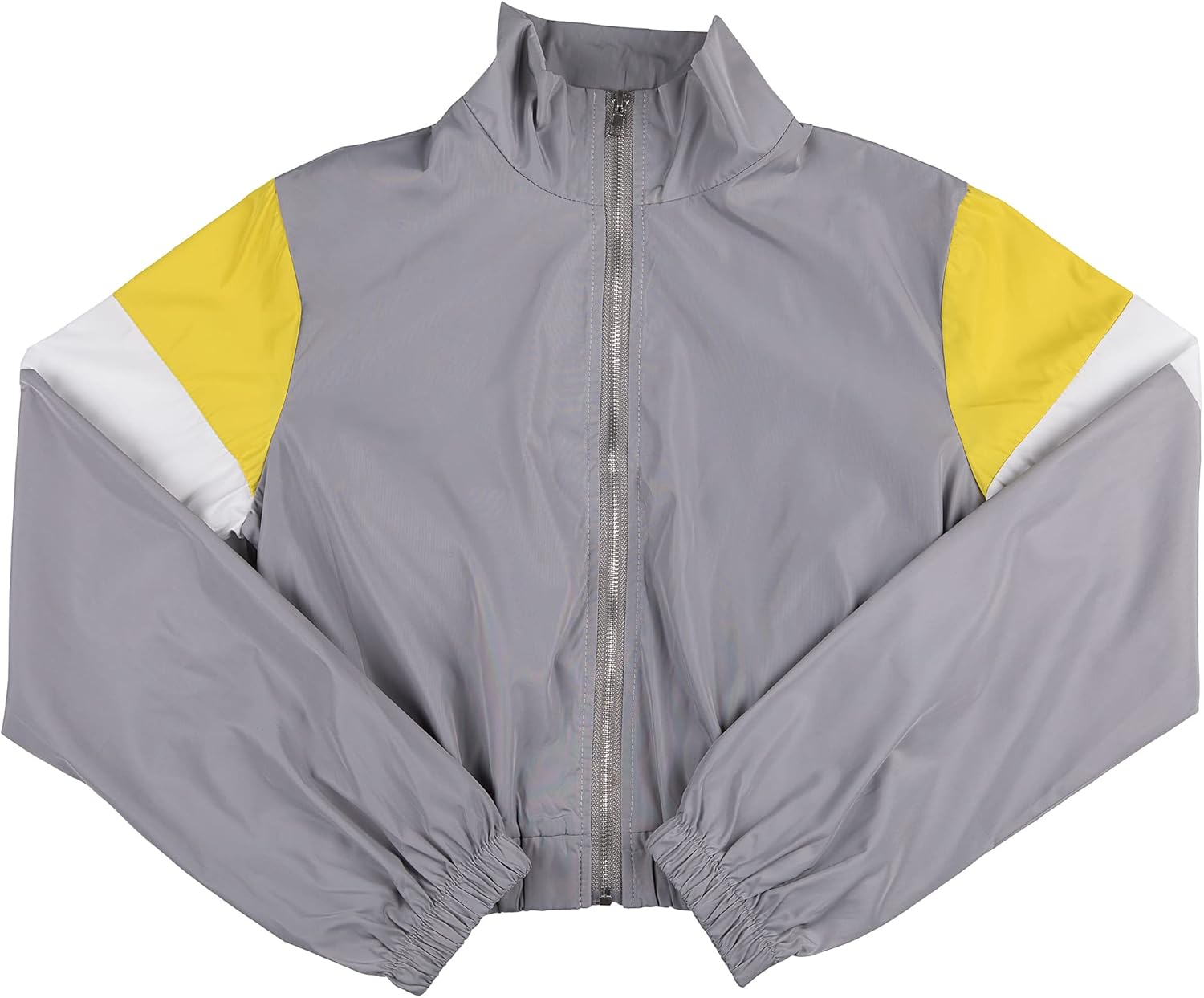 Women Casual Tracksuit 2 Piece Zip Top Jacket and Elastic Waistband Pant Women Windbreaker Tracksuit Sets