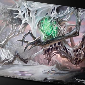 Ultra PRO - Commander Series #5 - Three Color Wedge - Yarok Stitched Playmat for Magic: The Gathering | Use as Mousepad, Desk Mat, Protects MTG Cards During Gameplay Best TCG Tournament Essential