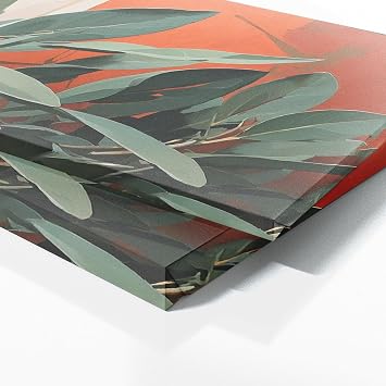 Sense Canvas Sage Geometry Fusion 89 Canvas Art - Home Decor Wall Art Print Poster Painting Small 20x8 / 1.5