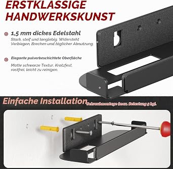 sciuU Metal Wall Mount Compatible with Nintendo Switch 2 Dock