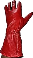 Vista 4 de EPT Bull Ropes Bull Riding Glove Adult & Youth Left or Right Hand - Red & Black Leather Sz: 5.0-10.5