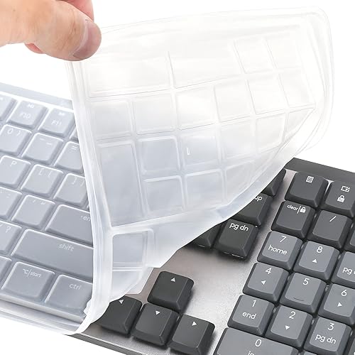 Miniatura 4 de co2CREA Cubierta de piel suave compatible con teclado inalámbrico mecánico Logitech POP Keys