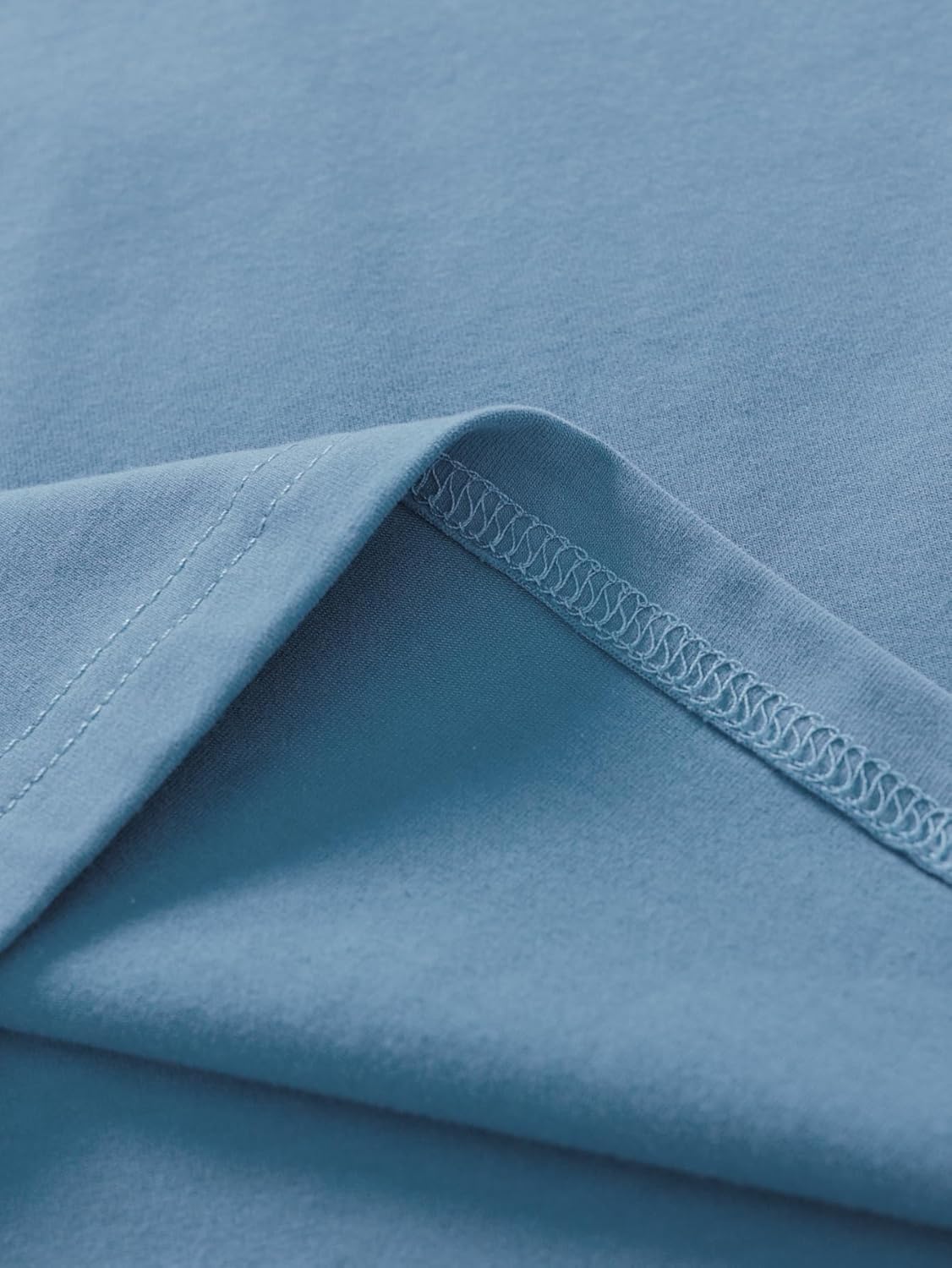 Latuza Women's Petite Pajama Set Petite Length Henley Shirt Flannel Pants - Image 7