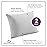 CirclesHome Wedge Pillow Cover 100% Cotton, Zippered Wedge Pillow Case Protector, Soft, Hypoallergenic & Breathable -, Light Grey, (25Wx26Lx7.5)