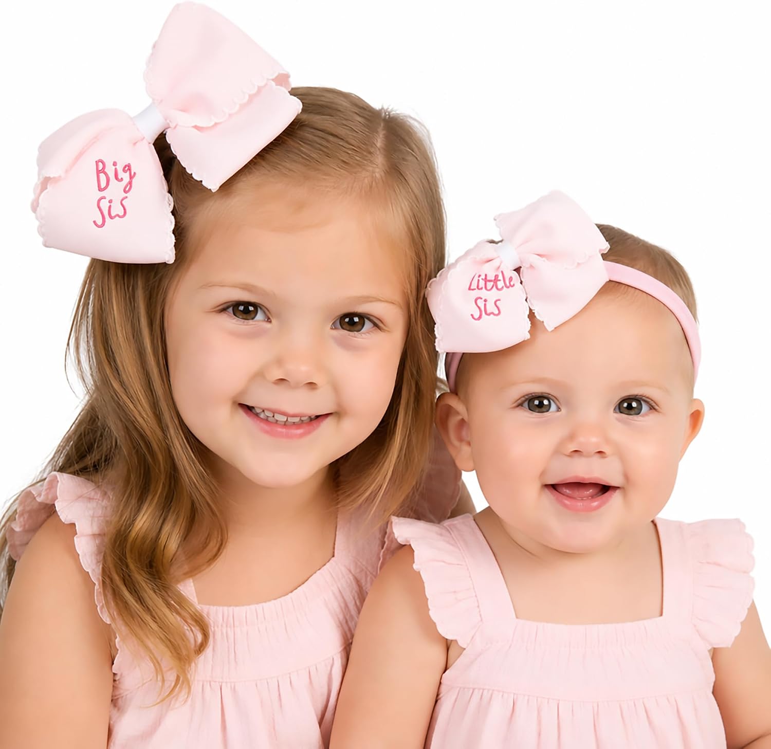 Mud Pie Children's Pink Sisters Bows