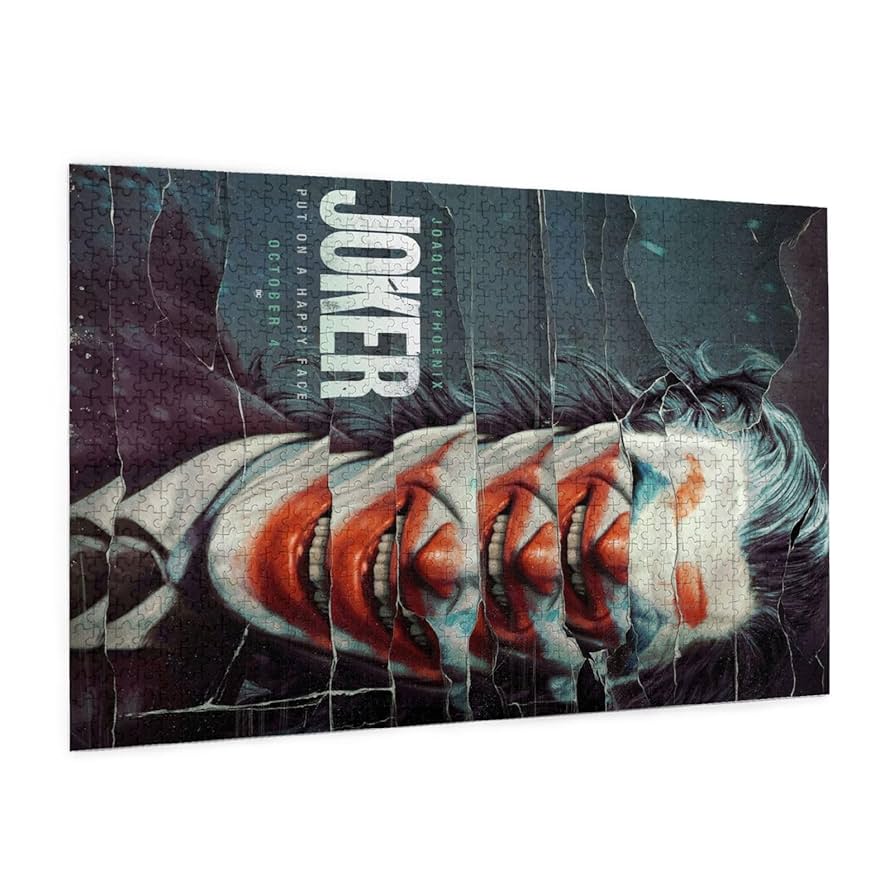 Amazon.co.jp: 1000ピース ジグソーパズル ジョーカー 木製