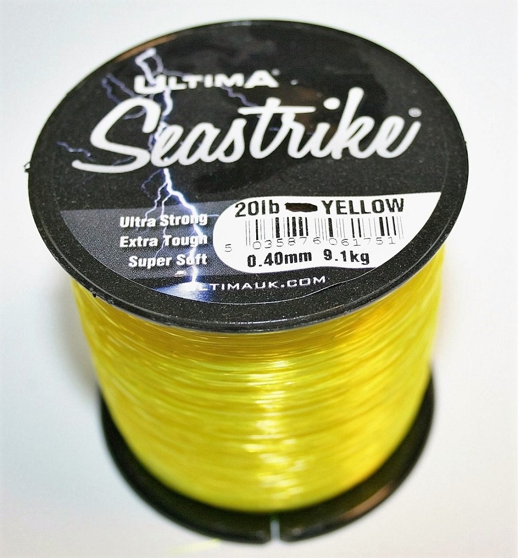 Ultima Seastrike Ligne de Pêche Fort Unisex-Adult, Jaune Fluo, F6160