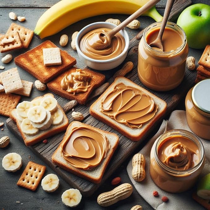 Prebiotic Peanut Butter – No Sugar Added, Natural Flavor, 220 g (7.8 oz) Squeeze Pouch miniatura 5
