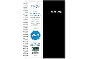 Blue Sky Monthly Planner